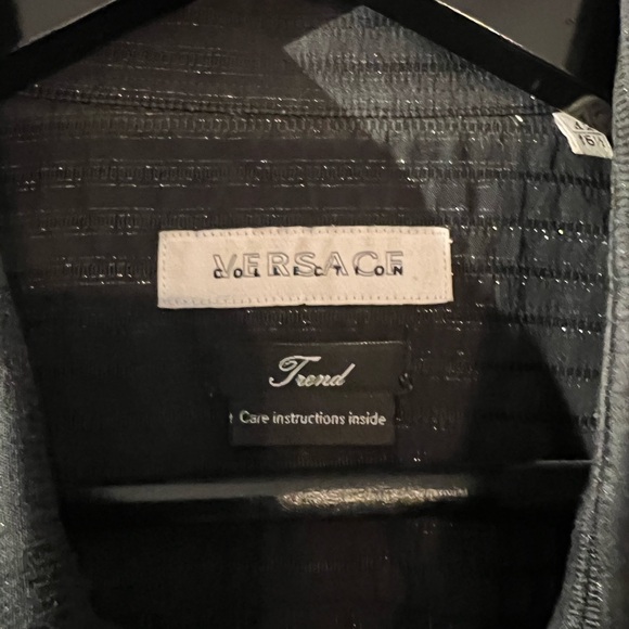 VERSACE Button Up dress shirt 42 … Neck 16.5 - Picture 2 of 3